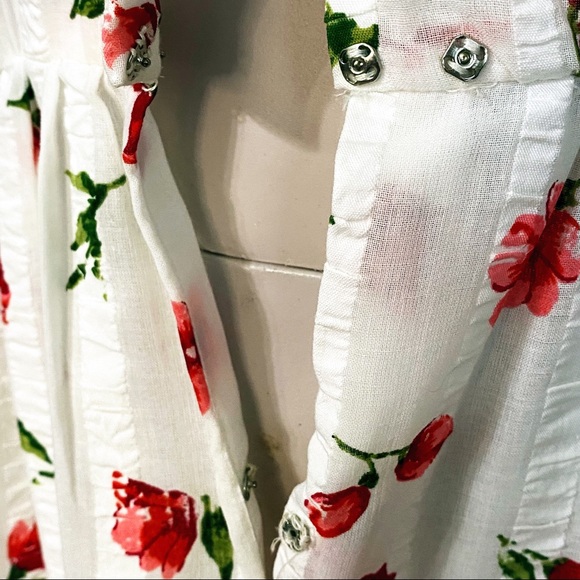 Vintage 70s Avalon Maxi Shirt Dress SZ 10 - Picture 10 of 14